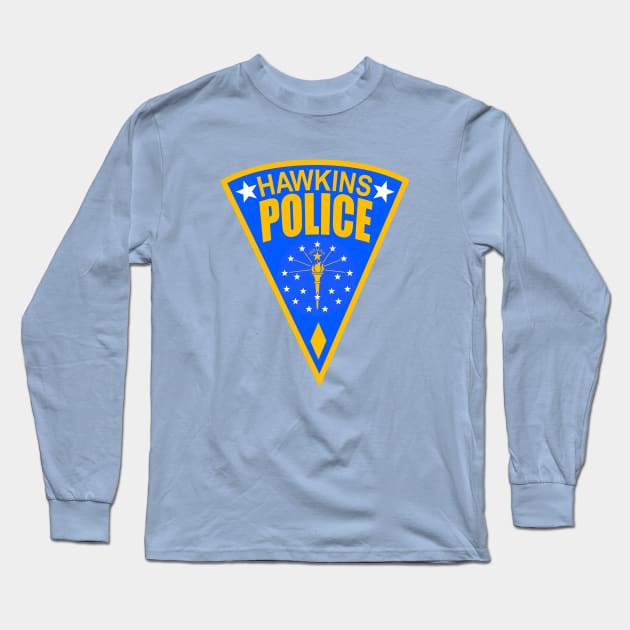 HAWKINS POLICE Long Sleeve T-Shirt by FDNY